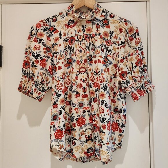 LOFT Short Sleeve Blouse - Picture 1 of 6